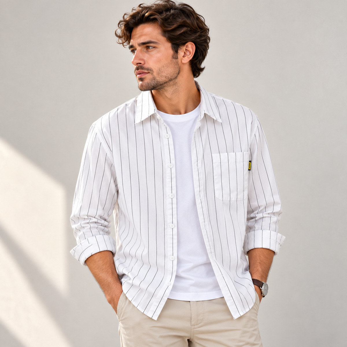 The Calloway Striped Pocket Shirt
