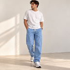 The Weston Drawstring Denim Pants