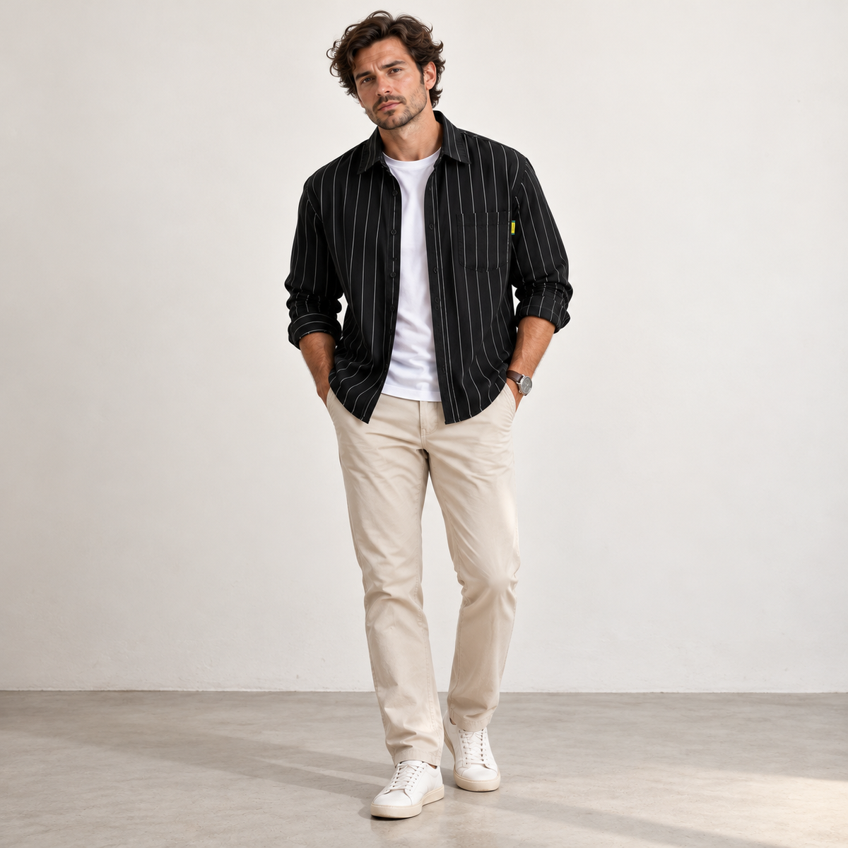 The Calloway Striped Pocket Shirt