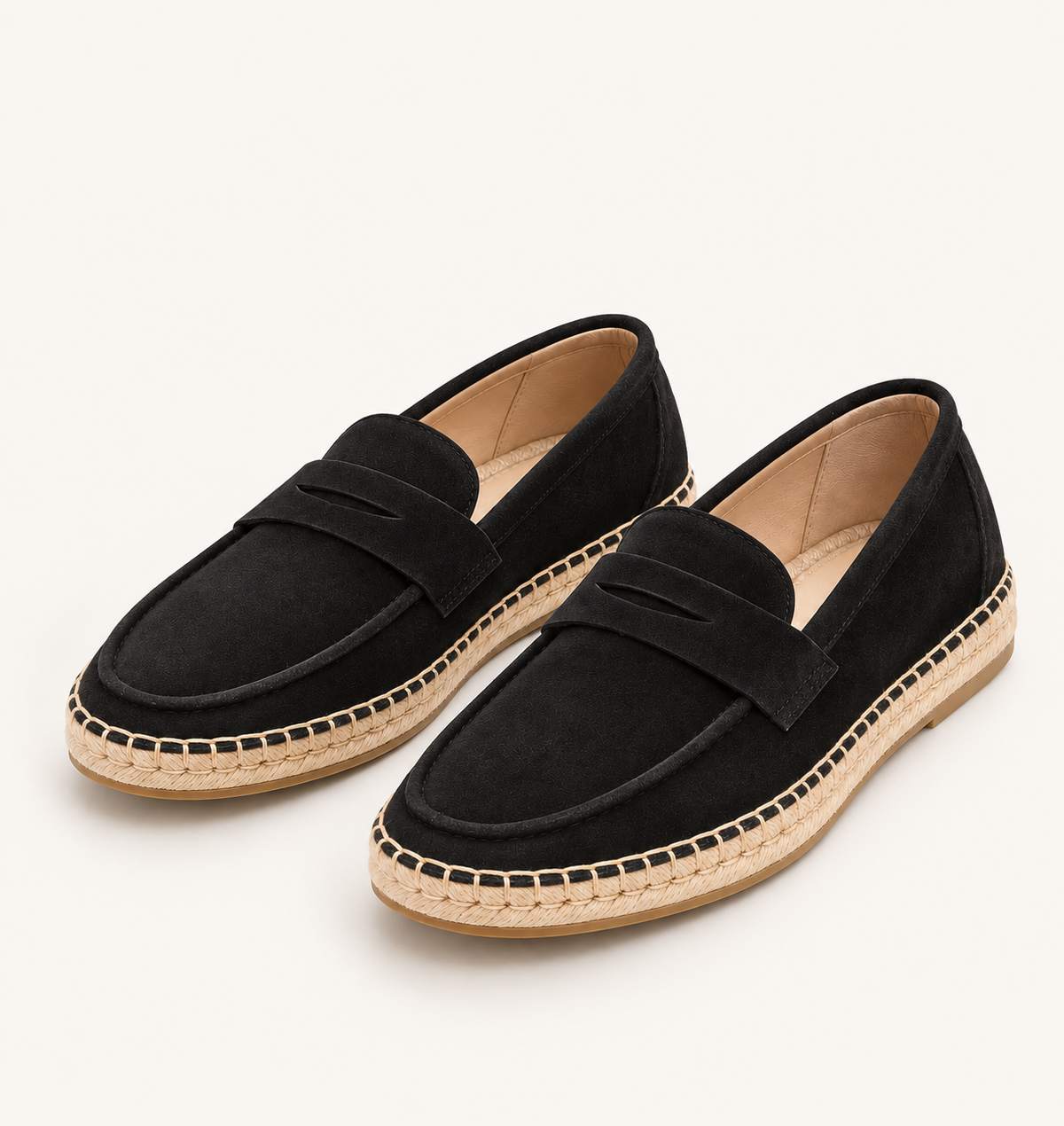 The Marco Suede Espadrille Loafers