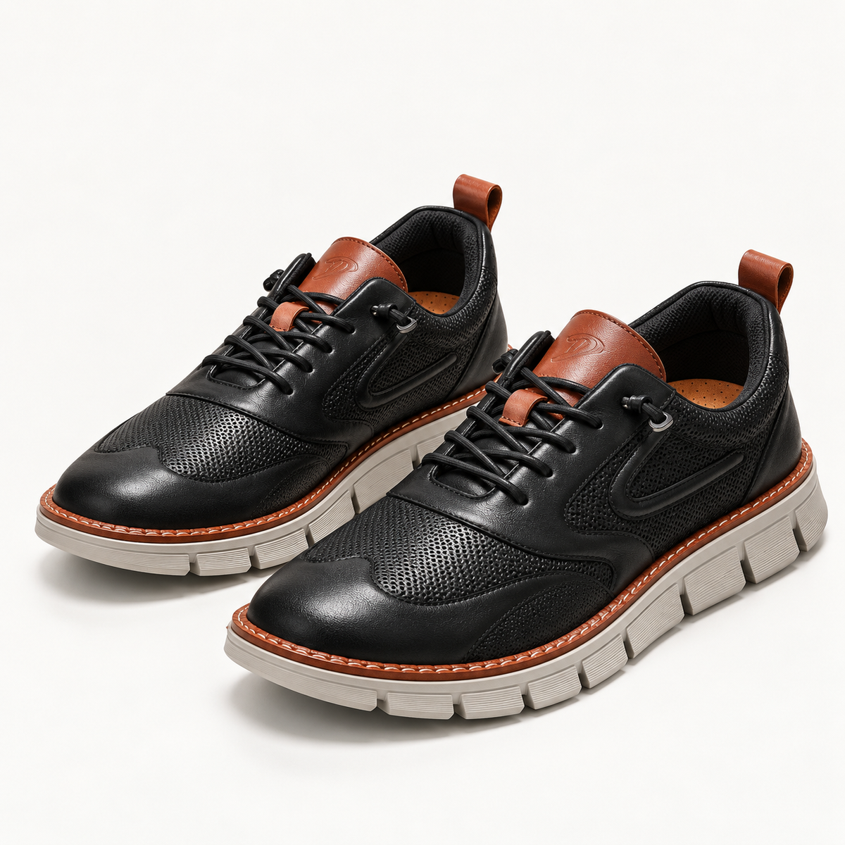 The Sovereign Leather Oxford Sneakers
