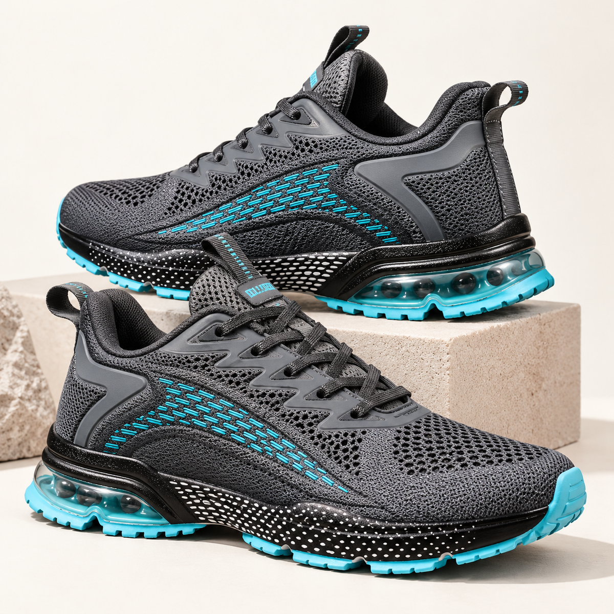 The Valen Knit Mesh Running Shoes