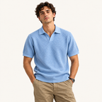 The Thatcher Waffle Knit Polo