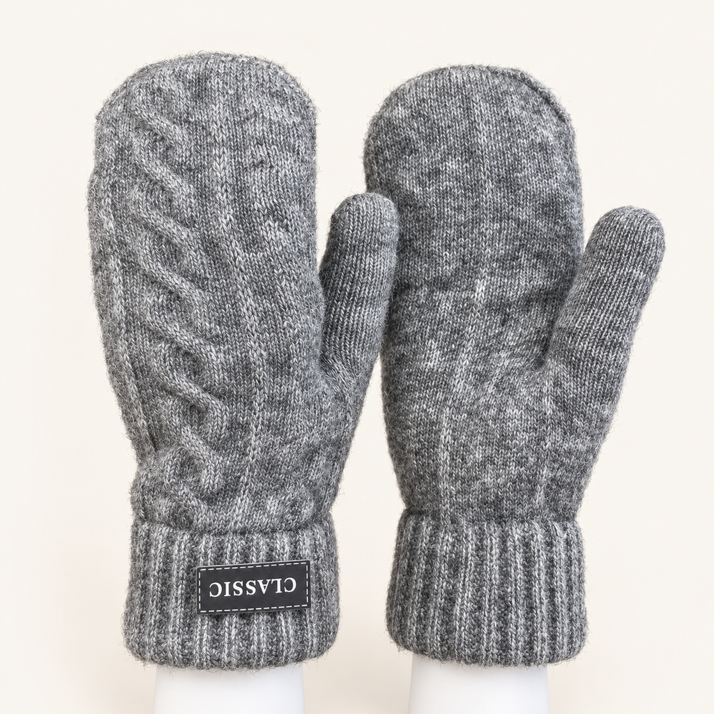 The Everly Cozy Knit Mittens