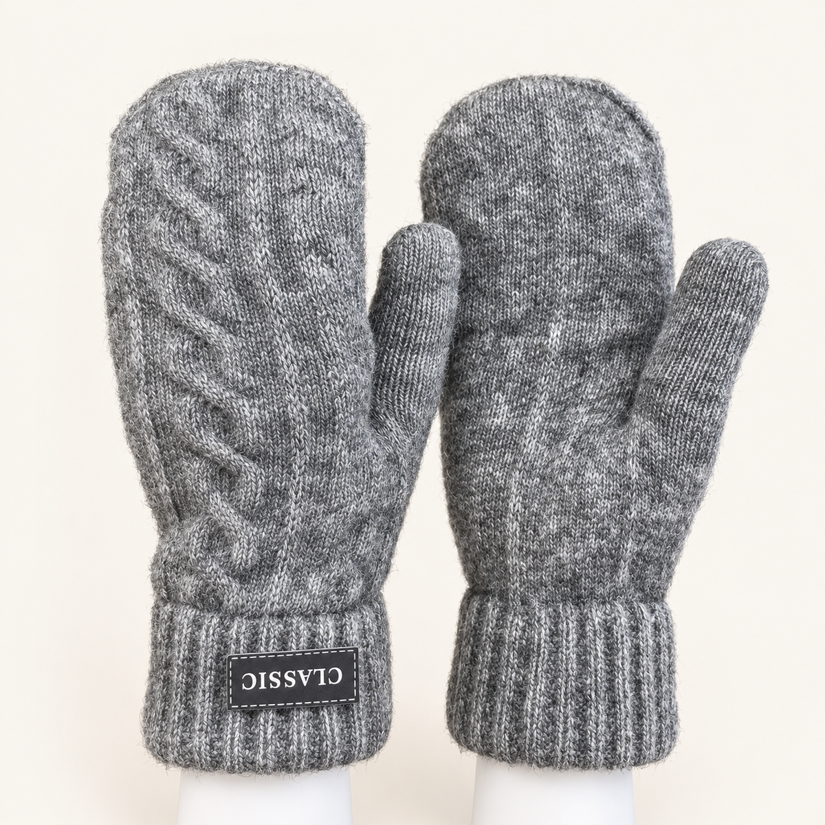 The Everly Cozy Knit Mittens