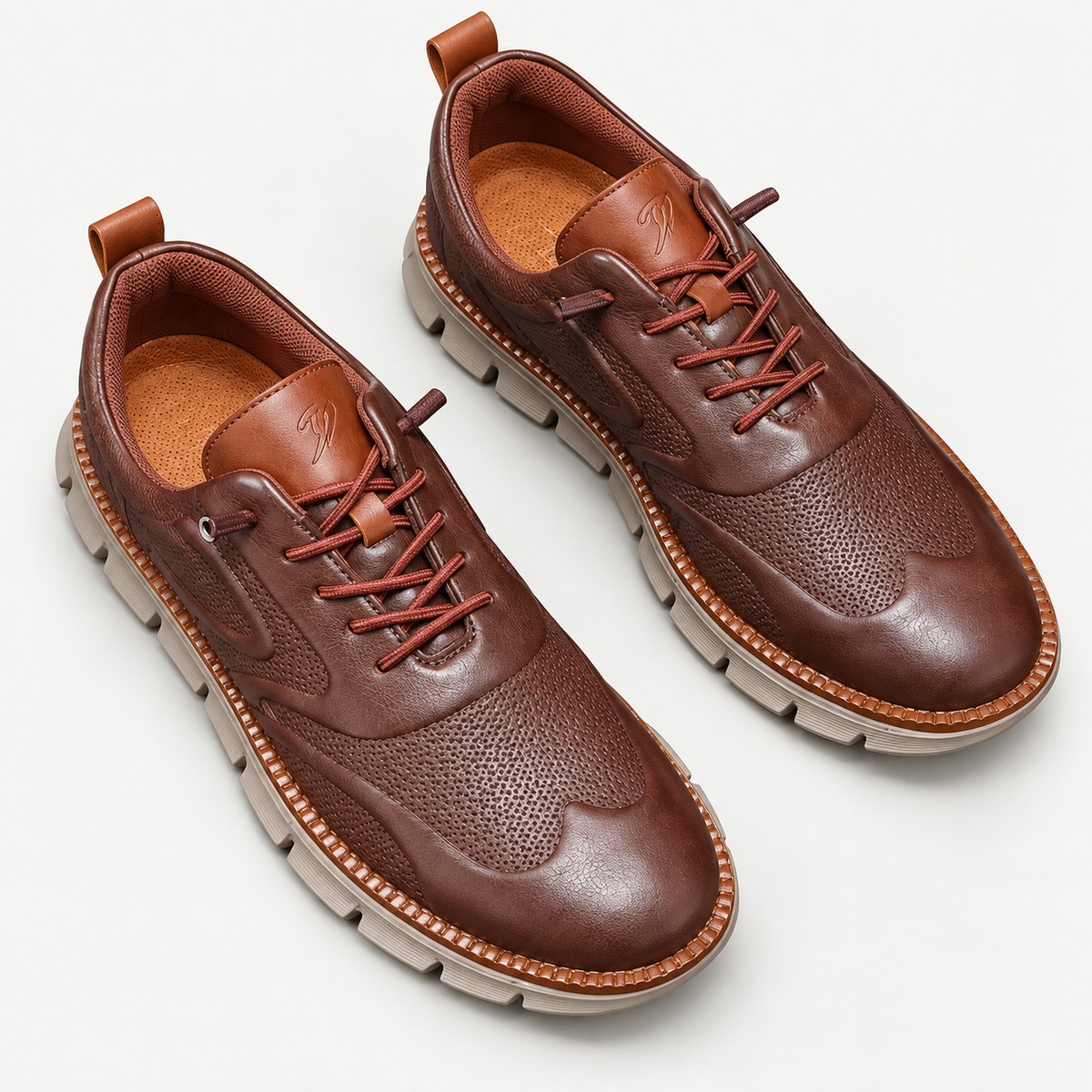 The Sovereign Leather Oxford Sneakers