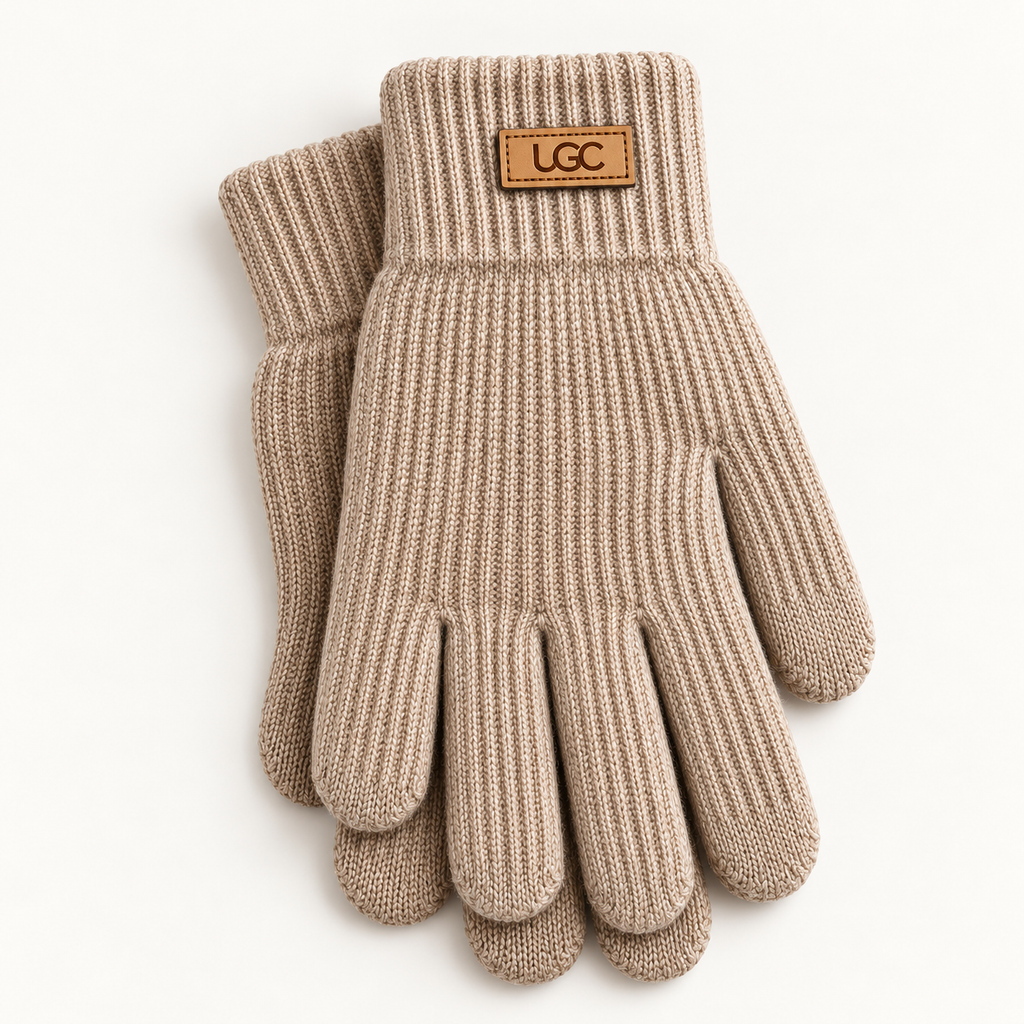 Cashmere Blend Knitted Gloves