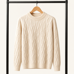 The Ellis Merino Wool Cable Knit Sweater
