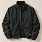 The Corrigan Suede Bomber Jacket
