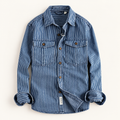 The Bennett Striped Denim Shirt