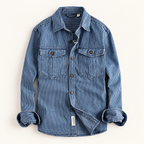 The Bennett Striped Denim Shirt