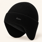 The Hollis Fleece-Lined Earflap Beanie