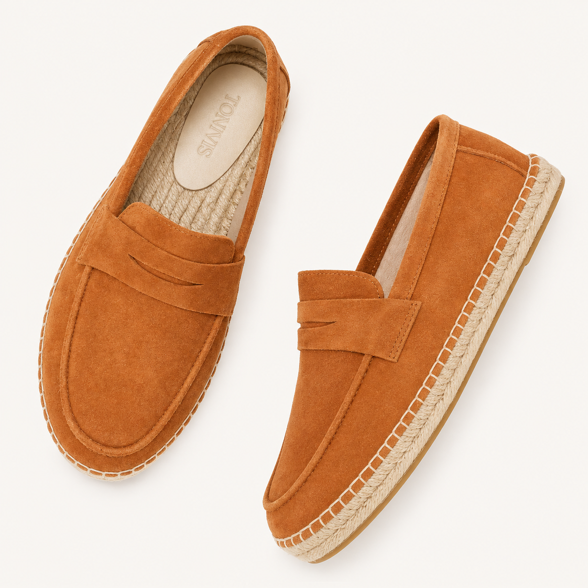 The Marco Suede Espadrille Loafers