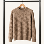 The Ellis Merino Wool Cable Knit Sweater