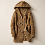 The Thornton Hooded Toggle Cardigan