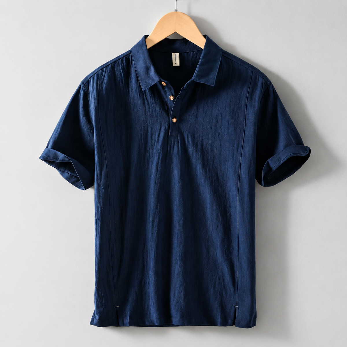 Enzo Linen Polo Shirt