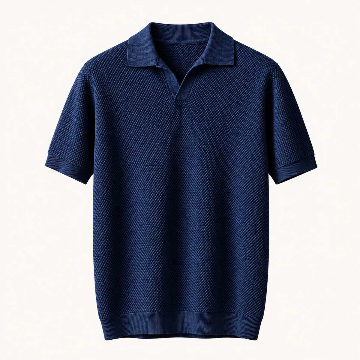 The Thatcher Waffle Knit Polo