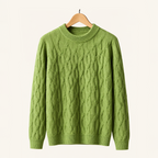 The Ellis Merino Wool Cable Knit Sweater