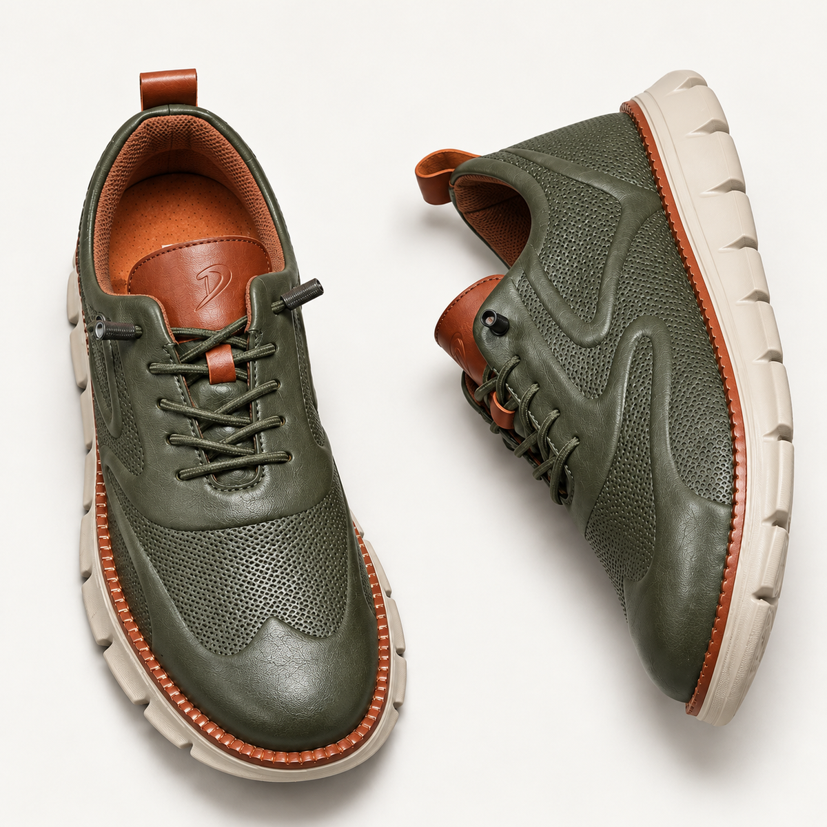 The Sovereign Leather Oxford Sneakers