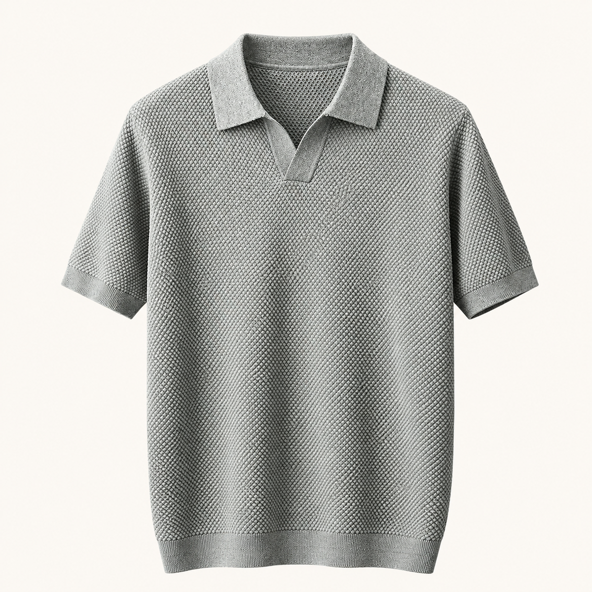 The Thatcher Waffle Knit Polo