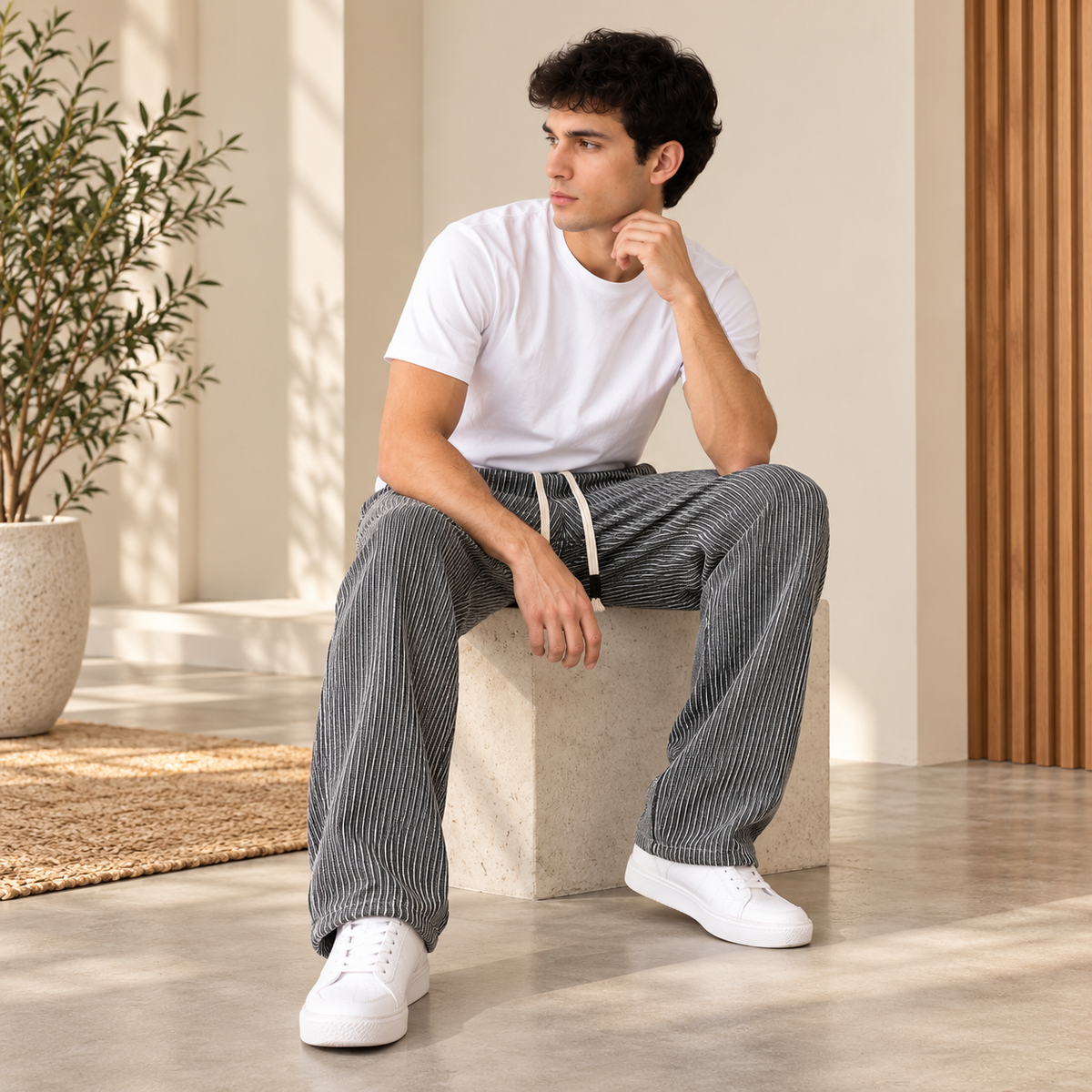 The Callum Drawstring Trousers