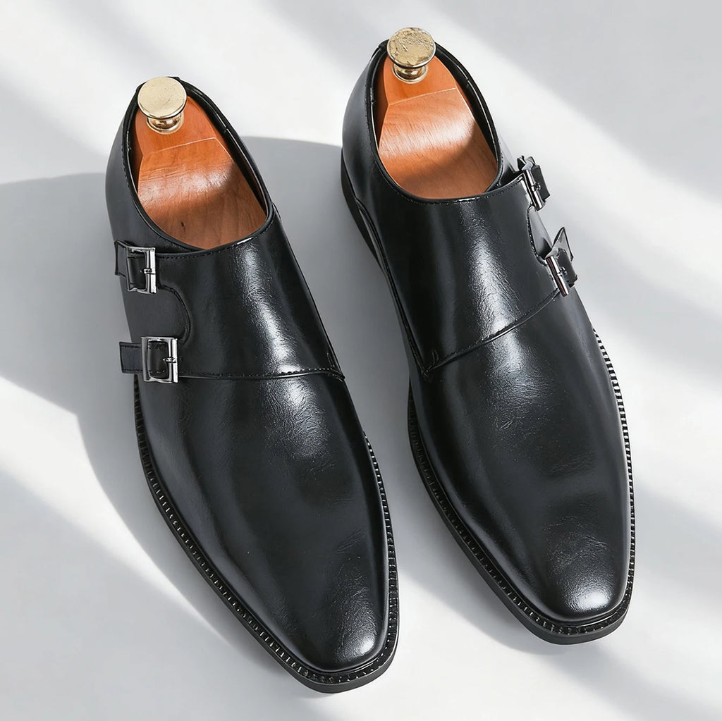 The Ravell Genuine Leather Monk Strap