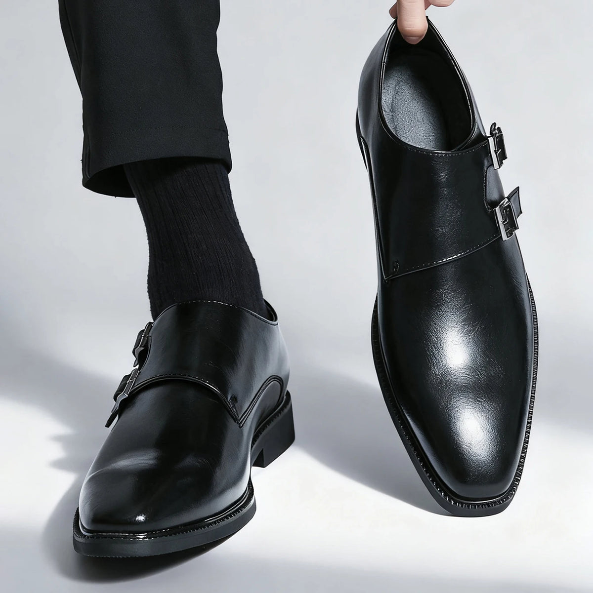 The Ravell Genuine Leather Monk Strap