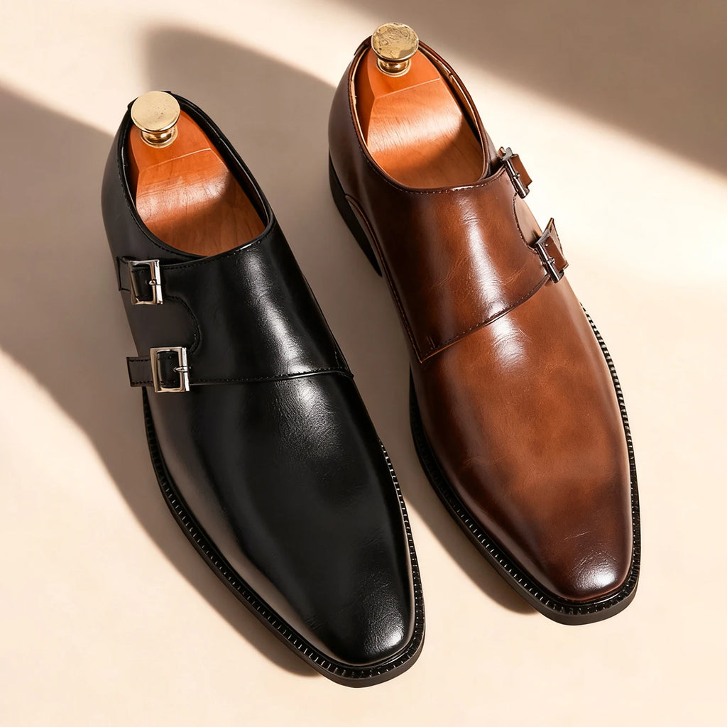 The Ravell Genuine Leather Monk Strap