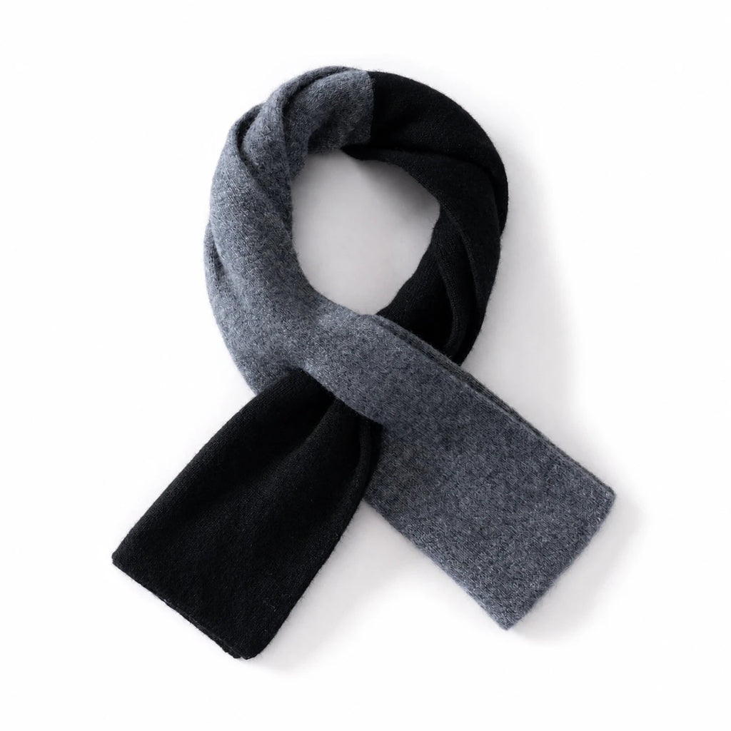 The Halloran Two-Tone Wool Scarf