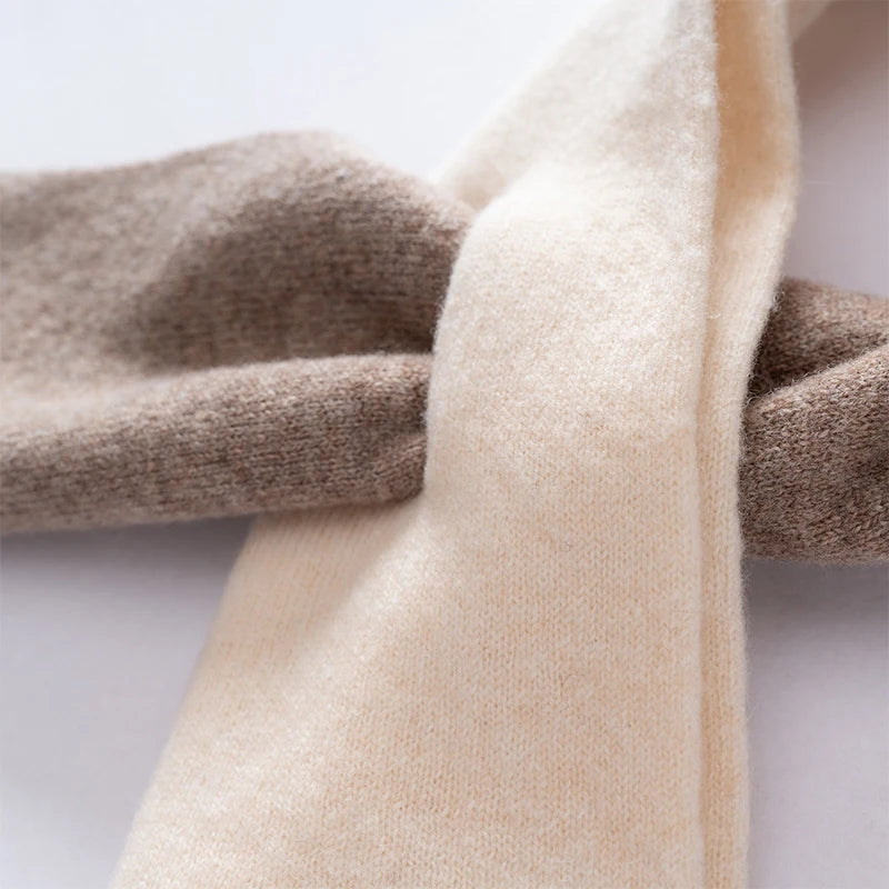 The Halloran Two-Tone Wool Scarf