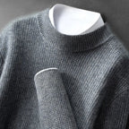 Elias Cashmere Jacquard Winter Pullover