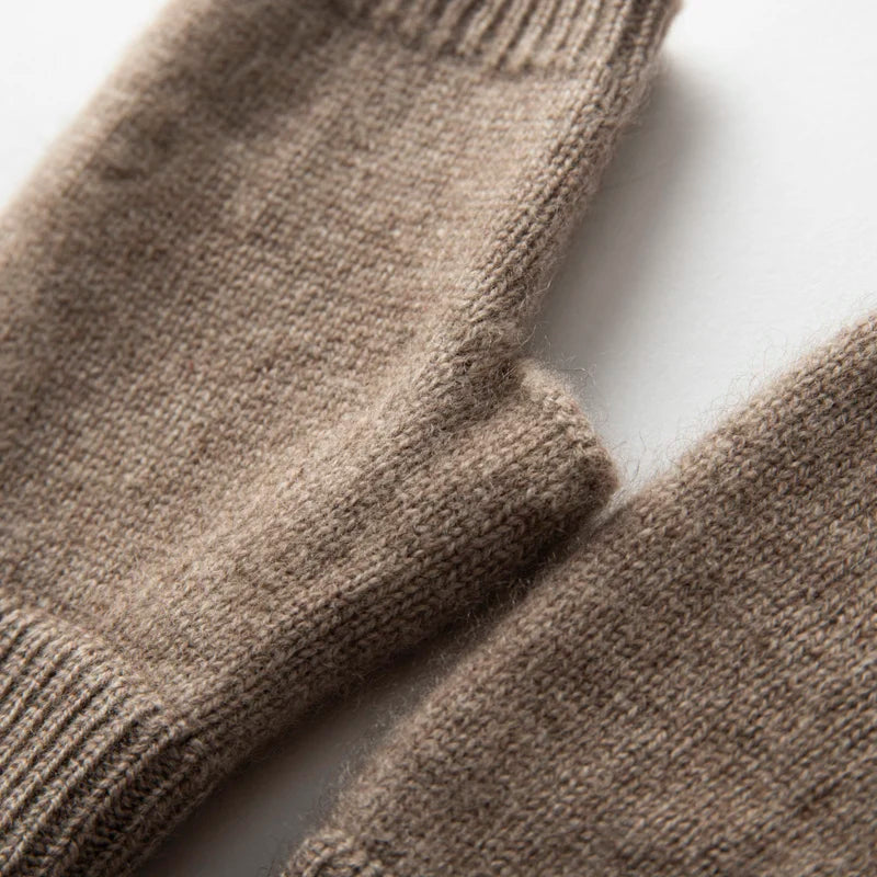 Elena Cashmere Fingerless Gloves