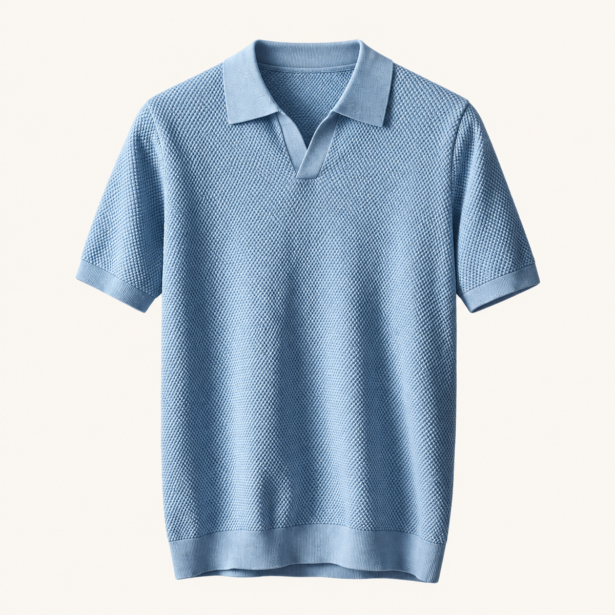 The Thatcher Waffle Knit Polo
