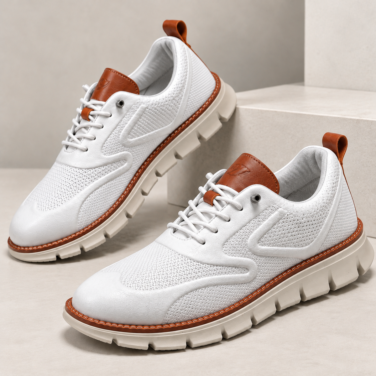 The Sovereign Leather Oxford Sneakers