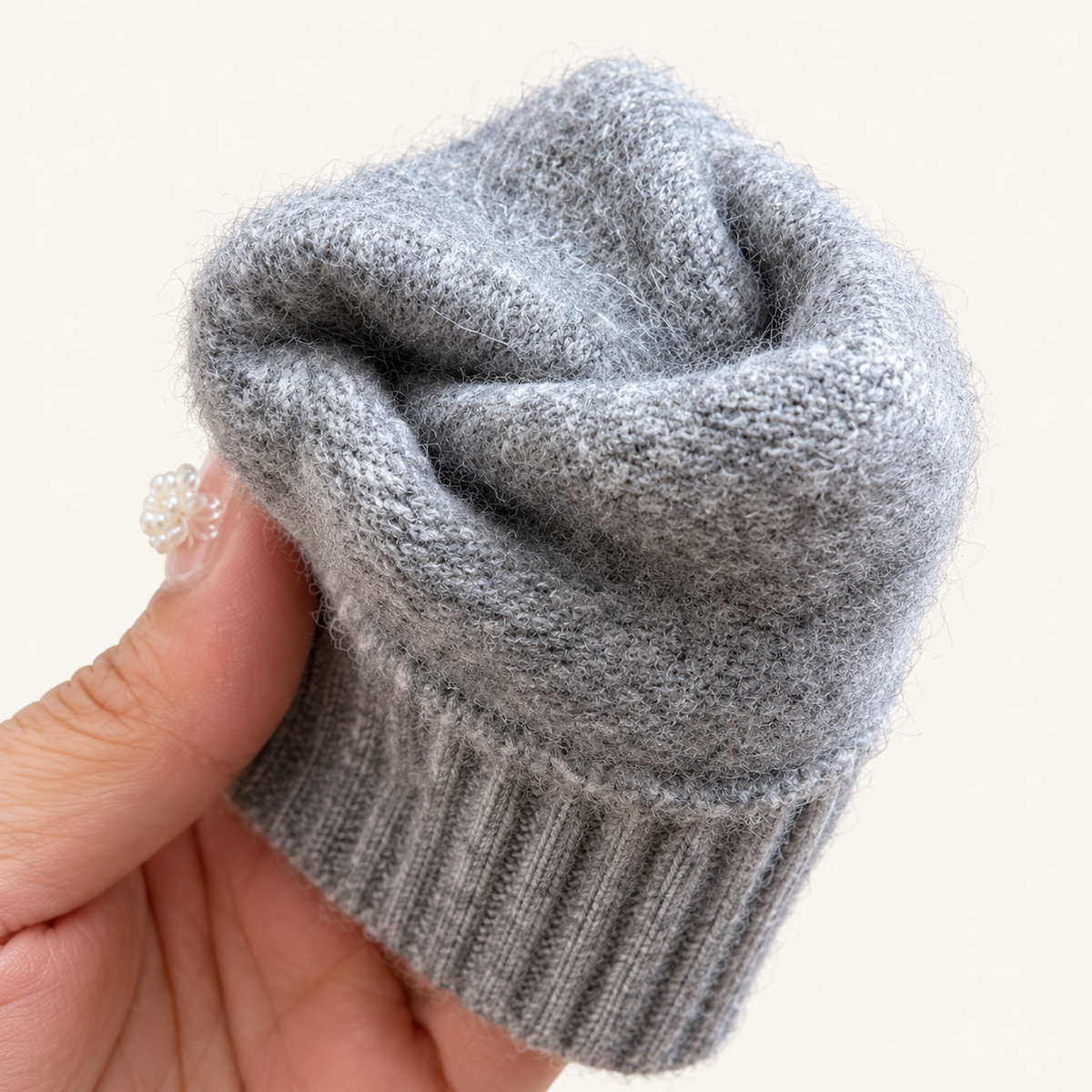 Cashmere Blend Knitted Gloves