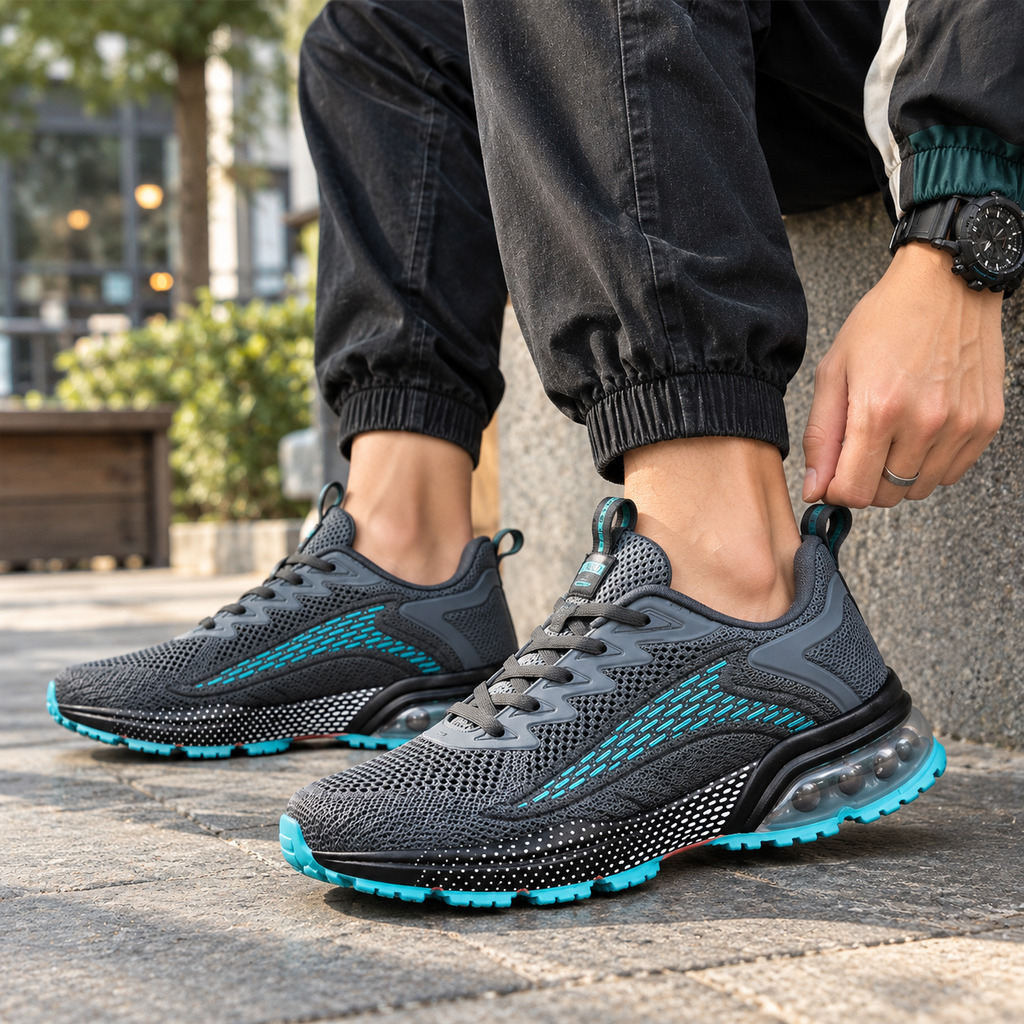 The Valen Knit Mesh Running Shoes