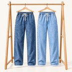 The Weston Drawstring Denim Pants
