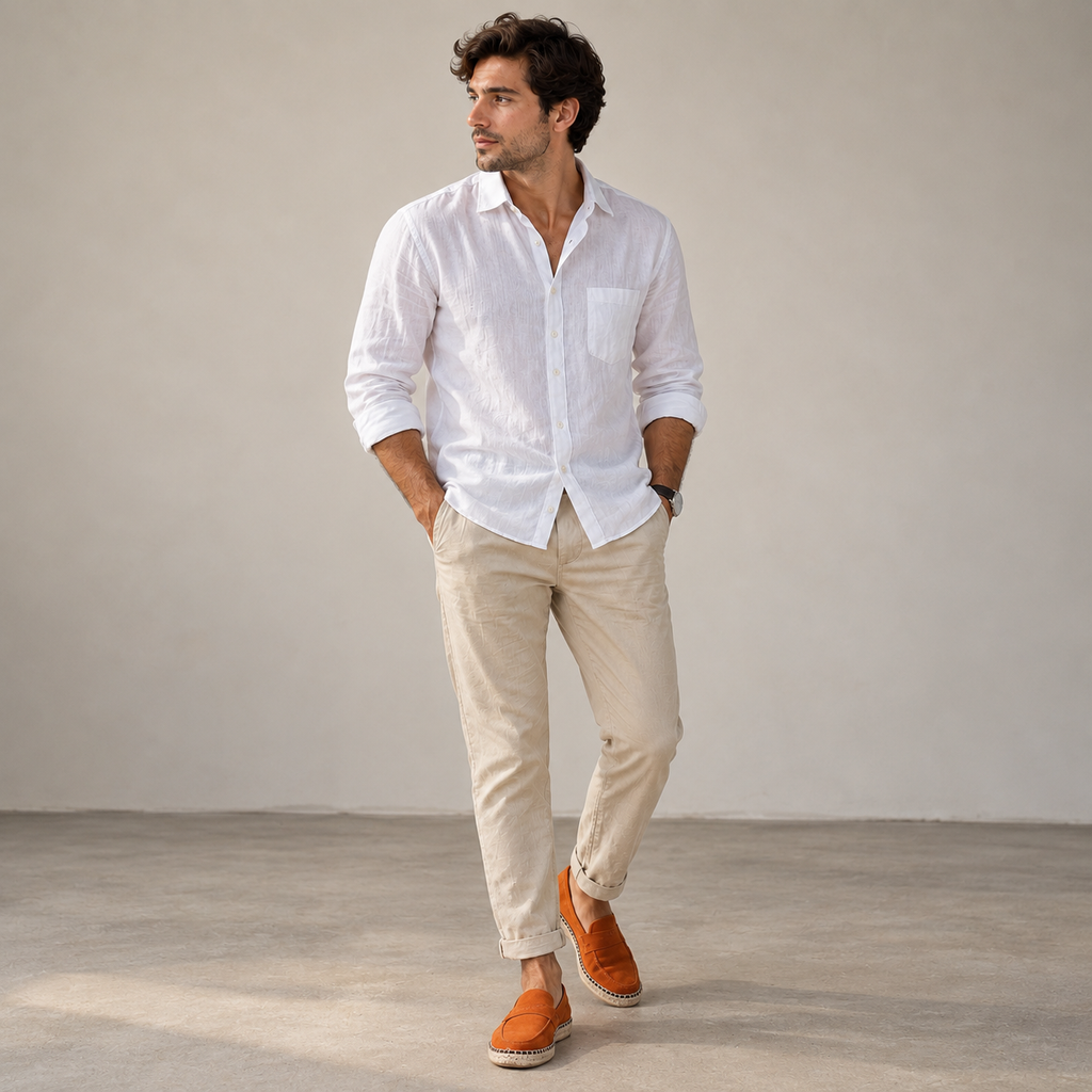The Marco Suede Espadrille Loafers