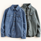 The Bennett Striped Denim Shirt