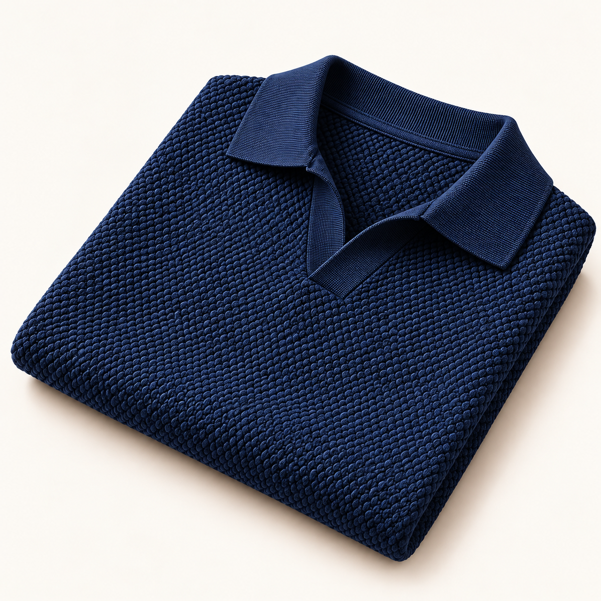 The Thatcher Waffle Knit Polo