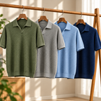The Thatcher Waffle Knit Polo