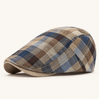 The Ellerby Striped Newsboy Cap
