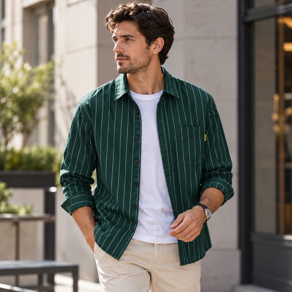 The Calloway Striped Pocket Shirt