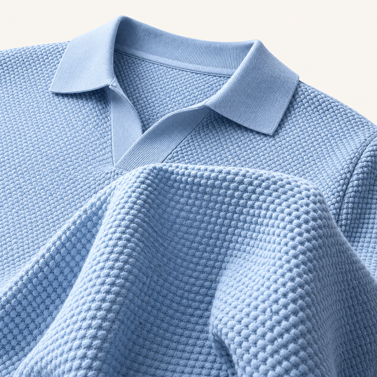 The Thatcher Waffle Knit Polo