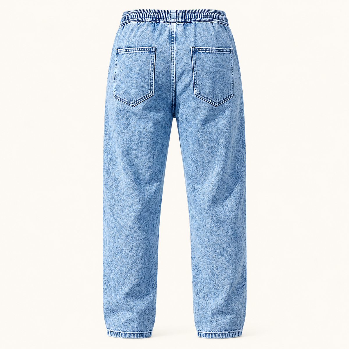 The Weston Drawstring Denim Pants
