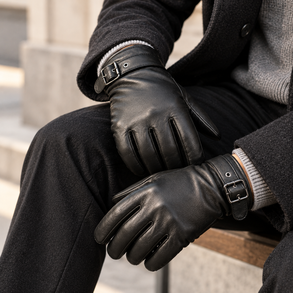 The Sheepskin Leather Gloves