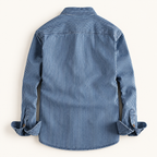 The Bennett Striped Denim Shirt