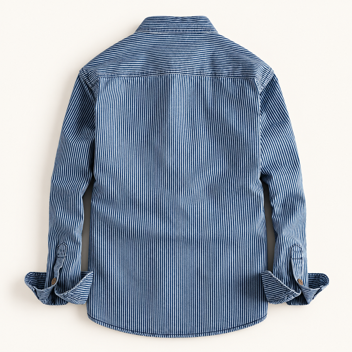 The Bennett Striped Denim Shirt
